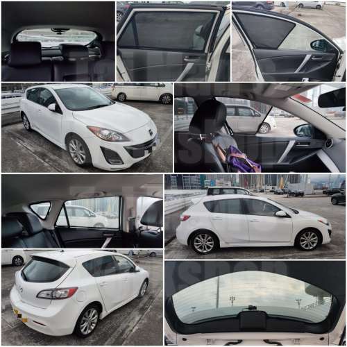 Mazda3 全車磁石濾光窗網太陽擋