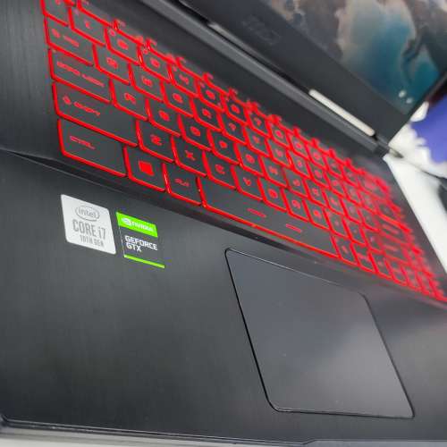 新淨獨顯超輕薄MSI GF63 Thin 10SCXR MS-16R4,15.6吋144Hz, i7-10750H, 8-64GB RAM...