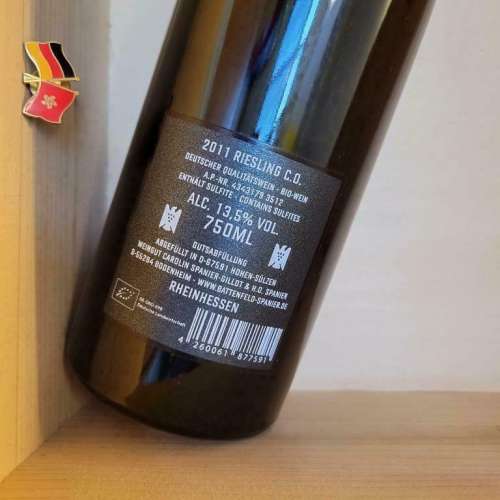 2011 Battenfeld Spanier Riesling Carolin Oliver Liquid Earth RP91分 特級園 雷...