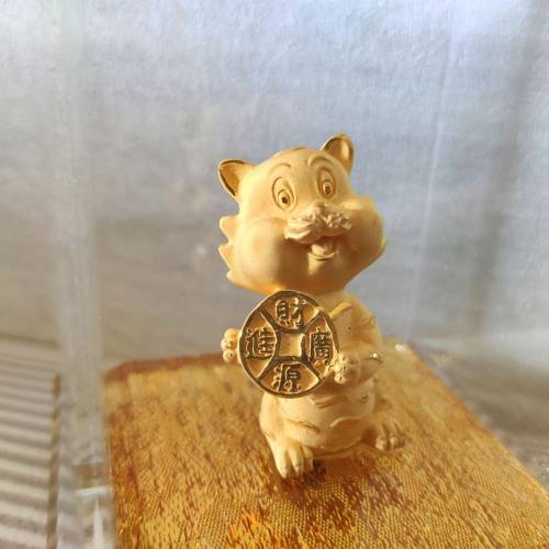 渣打銀行 財源廣進 金虎擺設（渣打銀行 財富管理)