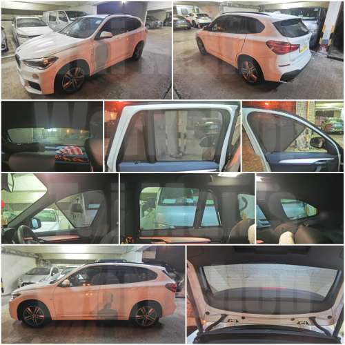 BMW F48 E84 X1 全車磁石濾光窗網太陽擋