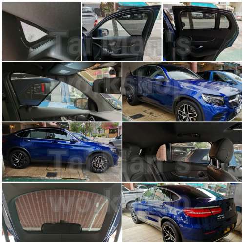 Mercedes-Benz GLC 全車磁石濾光窗網太陽擋