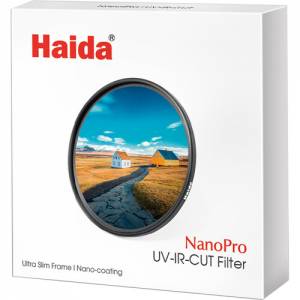 Haida NanoPro UV-IR CUT Filter - 紅外線截止式濾鏡 (52mm-82mm)