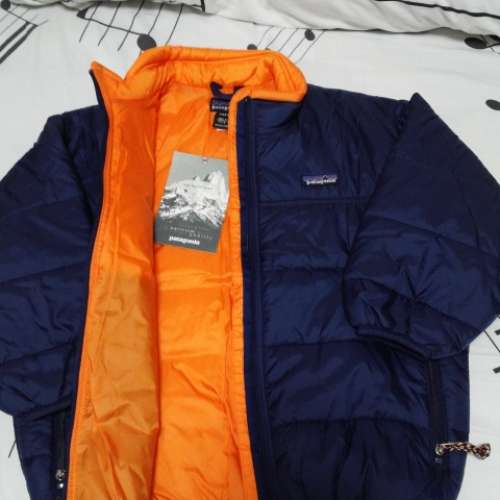 Made in USA 美國制 New with Tag Patagonia Kids' Big Fill Jacket 深藍 超暖 Not ...