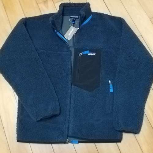 Patagonia Men's Classic Retro-X Fleece Jacket New with Tag New Navy