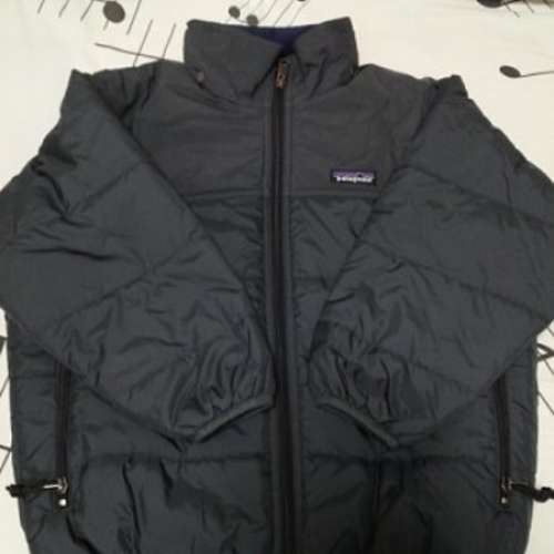 Patagonia Kids' Big Fill Jacket 深灰 帽可收藏 超暖