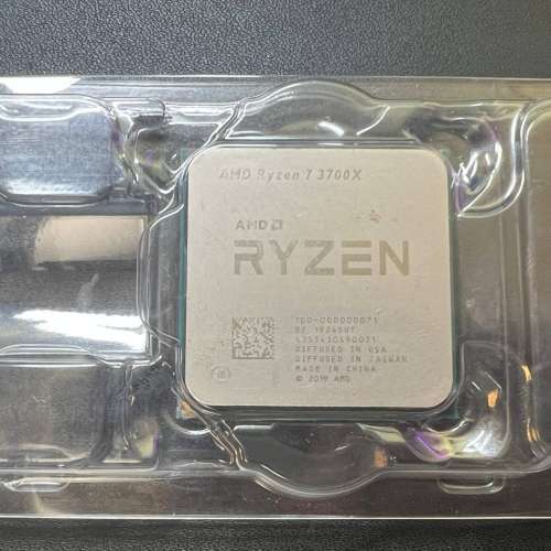 Used AMD Ryzen 7 R7 3700X 8核16線程 CPU 不帶獨顯