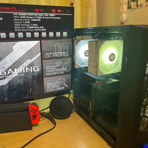 Used AMD Ryzen 7 R7 3700X 8核16線程 CPU 不帶獨顯