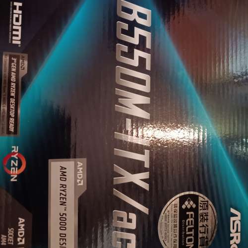 ASRock b550m itx ac motherboard AMD Ryzen