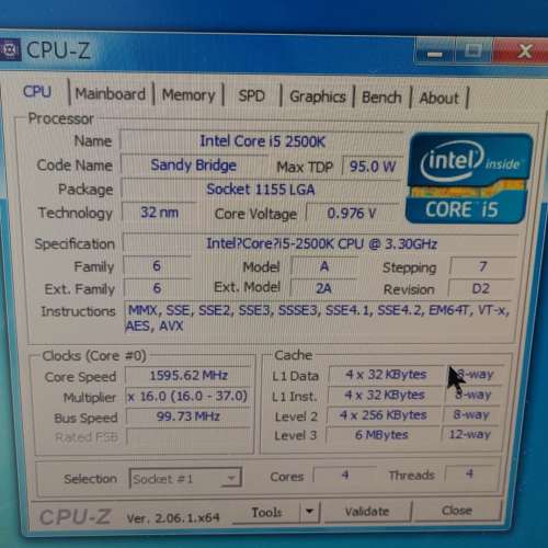 i5-2500K 3.3GHz + Asus P8H61-M PRO