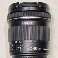 Canon 10-18 STM EFS