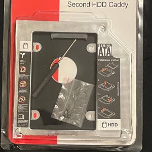 Second  HDD Caddy notebook 全鋁硬盤托架