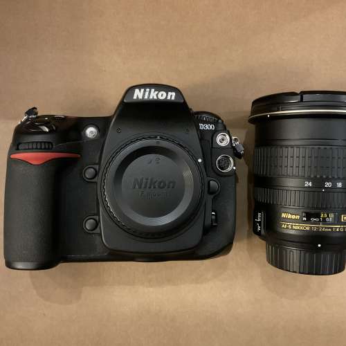 Nikon D300 body and AFS DX 12-24 G ED lens