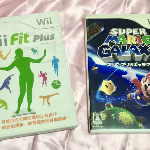Nintendo Wii fit plus balance board + 遊戲