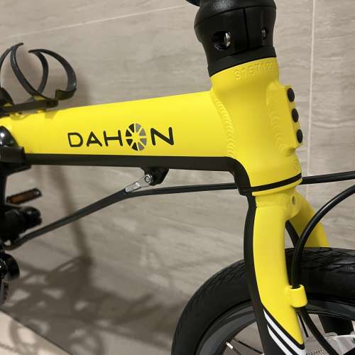 2023 最新款 頭柱內摺版馬甲線款 大行 K3 PLUS 9速 16吋 碟剎 鋁合金 折叠車 送水架...