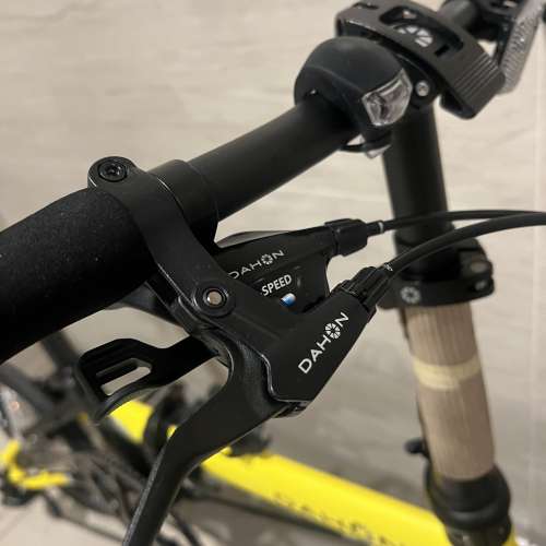 2023 最新款 頭柱內摺版馬甲線款 大行 K3 PLUS 9速 16吋 碟剎 鋁合金 折叠車 送水架...