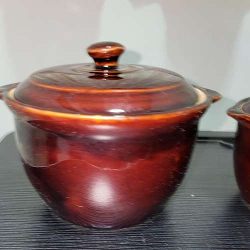 大中小尺寸 陶瓷 燉盅 燉鍋 餐具 3件一套價 Total 3pcs One Set Price Big Medium ...