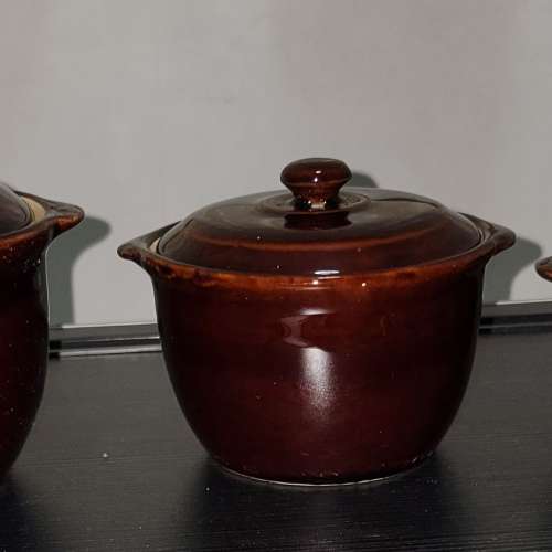 大中小尺寸 陶瓷 燉盅 燉鍋 餐具 3件一套價 Total 3pcs One Set Price Big Medium ...