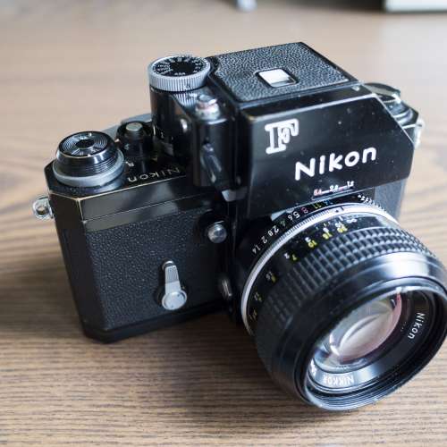Nikon F with Nikkor 50mm F/1.4 K version