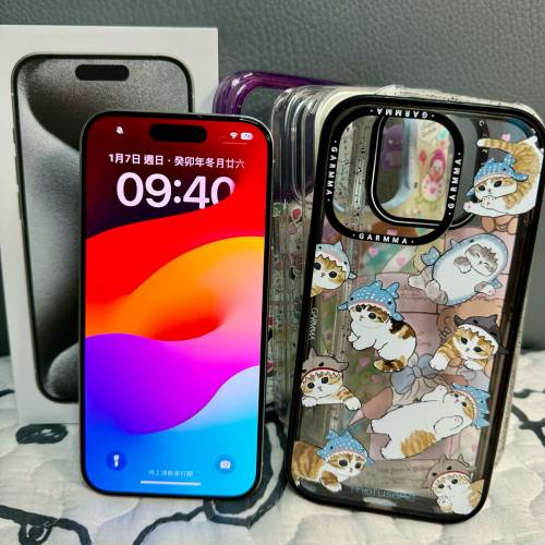 iphone 15 pro 256gb 白色 香港行貨 $8299