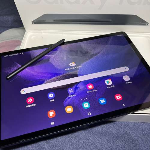 Samsung Tab S7 FE Wi-Fi  12.4 吋 *(6+128GB) 香港行貨 黑色*99%new ! 100%全正常...