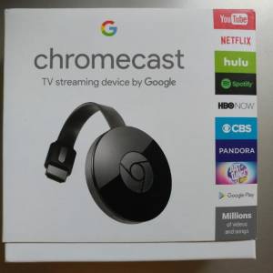 99%新 Google Chromecast 2代 (美水)