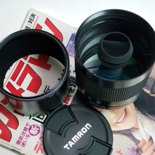 Tamron 500mm 55BB f8 Mirror Lens 反射鏡 + 原裝 Tamron Contax mount