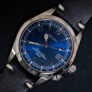 Seiko Alpinist Limited Edition Hodinkee Blue