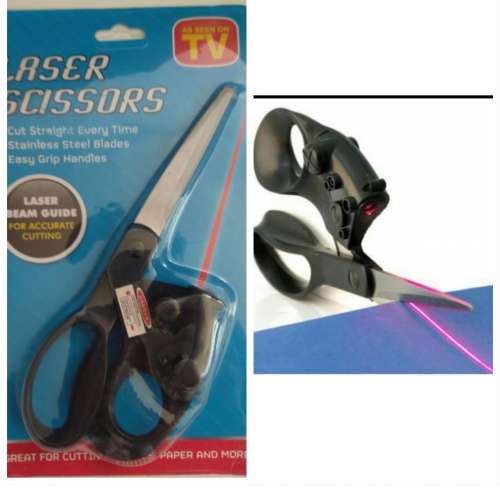 全新鐳射準確剪刀accurate laser scissors