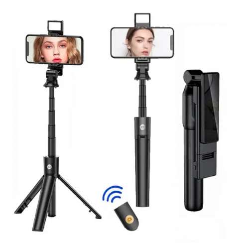 全新 補光燈一體式藍牙自拍桿腳架 K22S Tripod Stand Selfie Stick With one Lamp