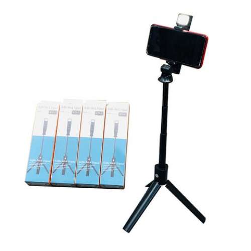 全新 補光燈一體式藍牙自拍桿腳架 K22S Tripod Stand Selfie Stick With one Lamp