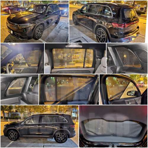 Mercedes-Benz EQB GLB 全車磁石濾光窗網太陽擋