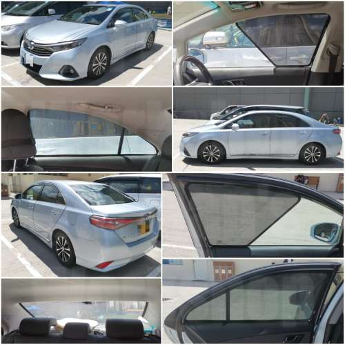 Toyota SAI Hybrid 全車磁石濾光窗網太陽擋