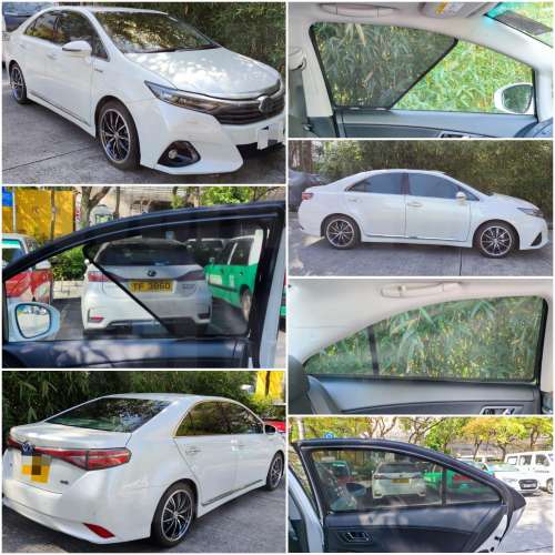 Toyota SAI Hybrid 全車磁石濾光窗網太陽擋