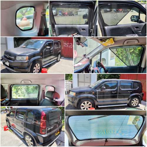 Honda Crossroad 全車磁石濾光窗網太陽擋