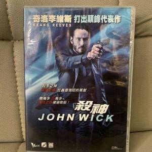 DVD 殺神 JOHN WICK ( 奇洛李維斯 )