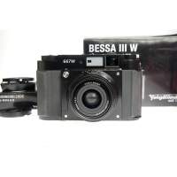 Voigtlander Bessa III W 667W Camera with 55mm f/4.5 Lens