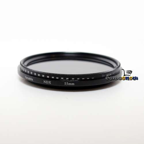 Green. L 55mm  ND2 to ND400 Variable Neutral Density Filter