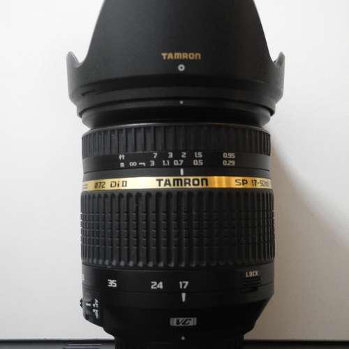 Tamron sp af17 50mm f2 8 b005 vc nikon mount 