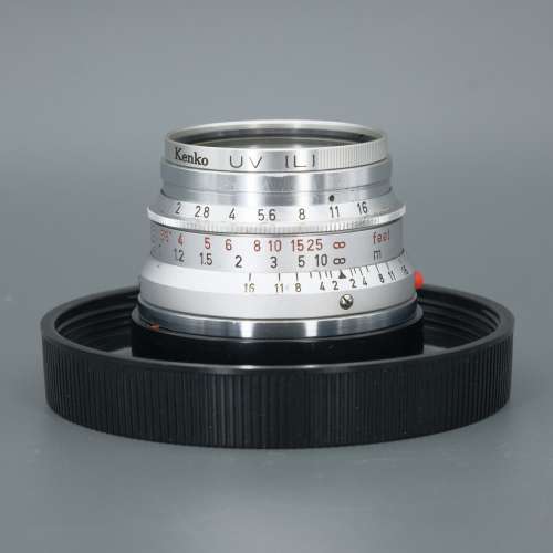 Leica Summicron 35mm F2 v1 35/2 Silver Germany 德制銀色八枚玉 二手或全新手動對焦鏡頭, 攝影產品