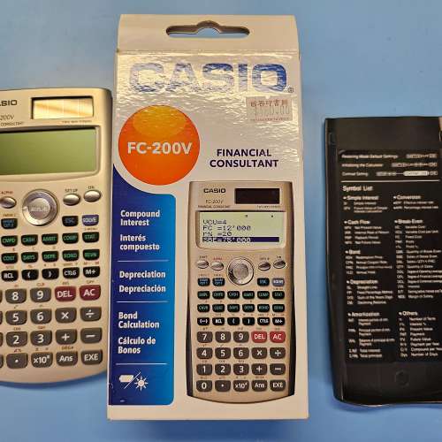 Casio FC-200V 商務計算機