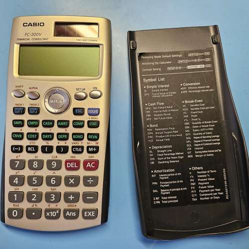 Casio FC-200V 商務計算機