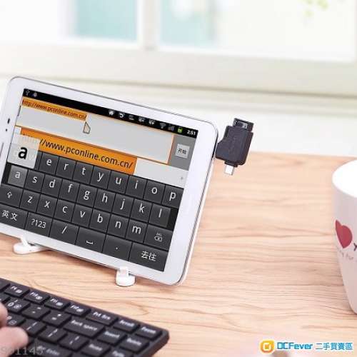 UNITEK Micro USB/Type C OTG轉接頭