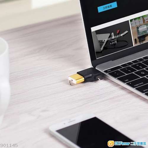 UNITEK Micro USB/Type C OTG轉接頭