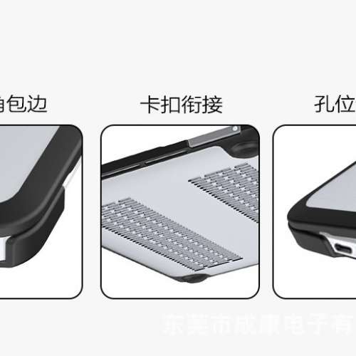 MacBook Air 13” M1 A2337 保護外殼(黑)