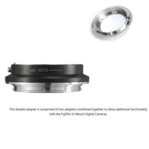 Lens Mount Double Adapter For Zeiss Ikon Voigtlander Icarex BM 35S To GFX