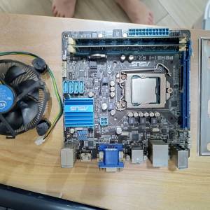 (組合)ASUS ITX P8H81-1底板+I5-3470 CPU+Adata DDR3 16GB(8GB兩條)