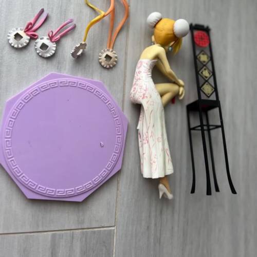 電擊HB限定逢坂大河PVC Figure  (底座支柱已斷）