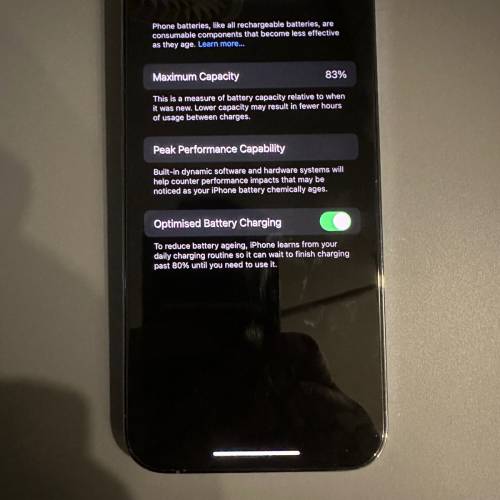 港行雙卡iPhone 13 Pro 256GB 天峰藍 已換原廠屏解決綠屏問題