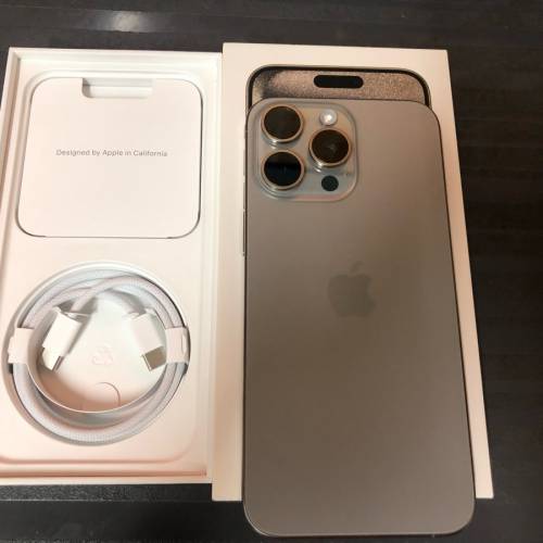 Apple warranty to 16/11/2024 - 原色 - 99%new iPhone 15 pro max 256gb battery 98%